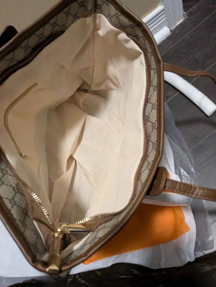 Brand new 2pc  large capacity women tote bag image indicator(7)