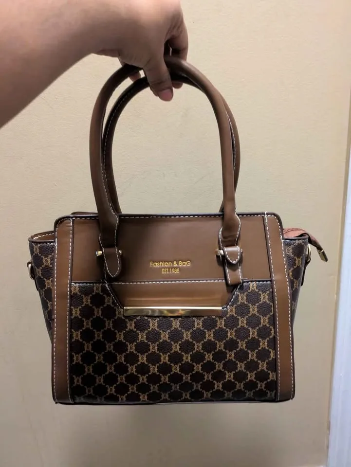 Brand new vintage floral large capacity tote bag image indicator(4)