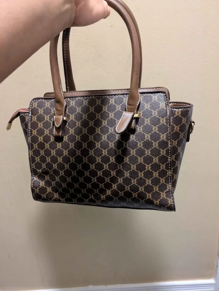 Brand new vintage floral large capacity tote bag image indicator(5)