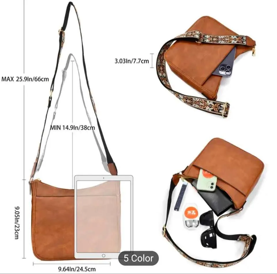 Brand new ethnic retro style cross body bag for women image indicator(2)