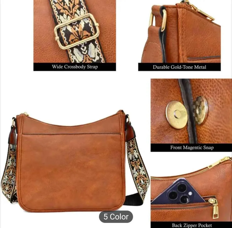 Brand new ethnic retro style cross body bag for women image indicator(4)