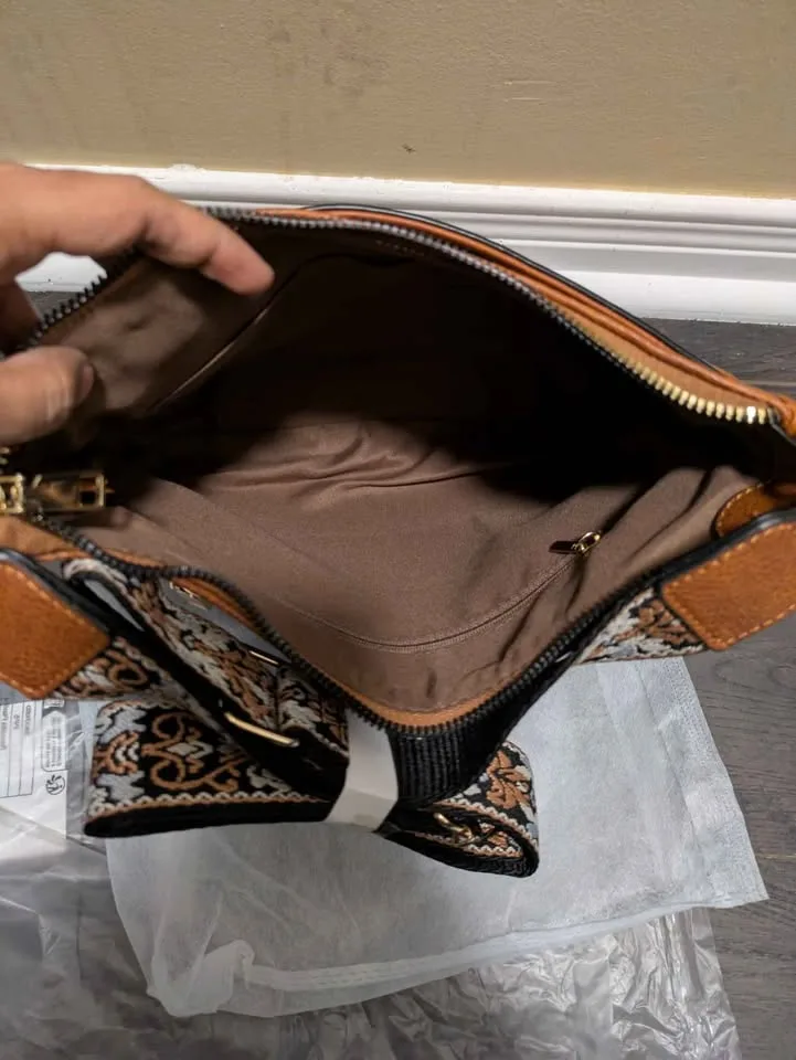 Brand new ethnic retro style cross body bag for women image indicator(10)