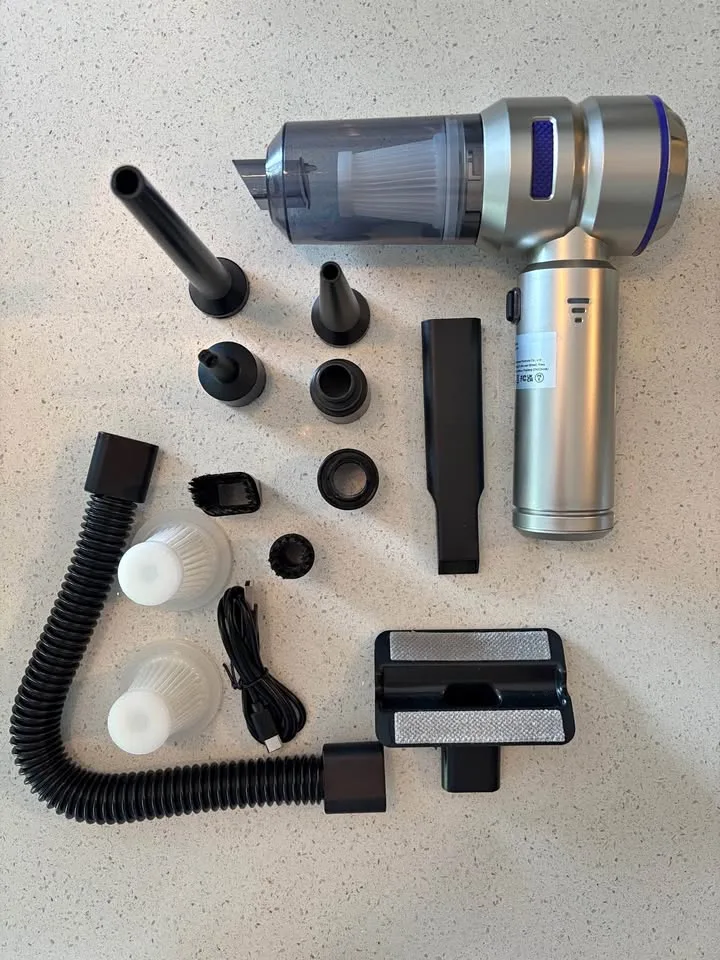 NEW - CORDLESS COMPACT VACCUM CLEANER WITH FLEX PIPE 16,000 PA thumbnail