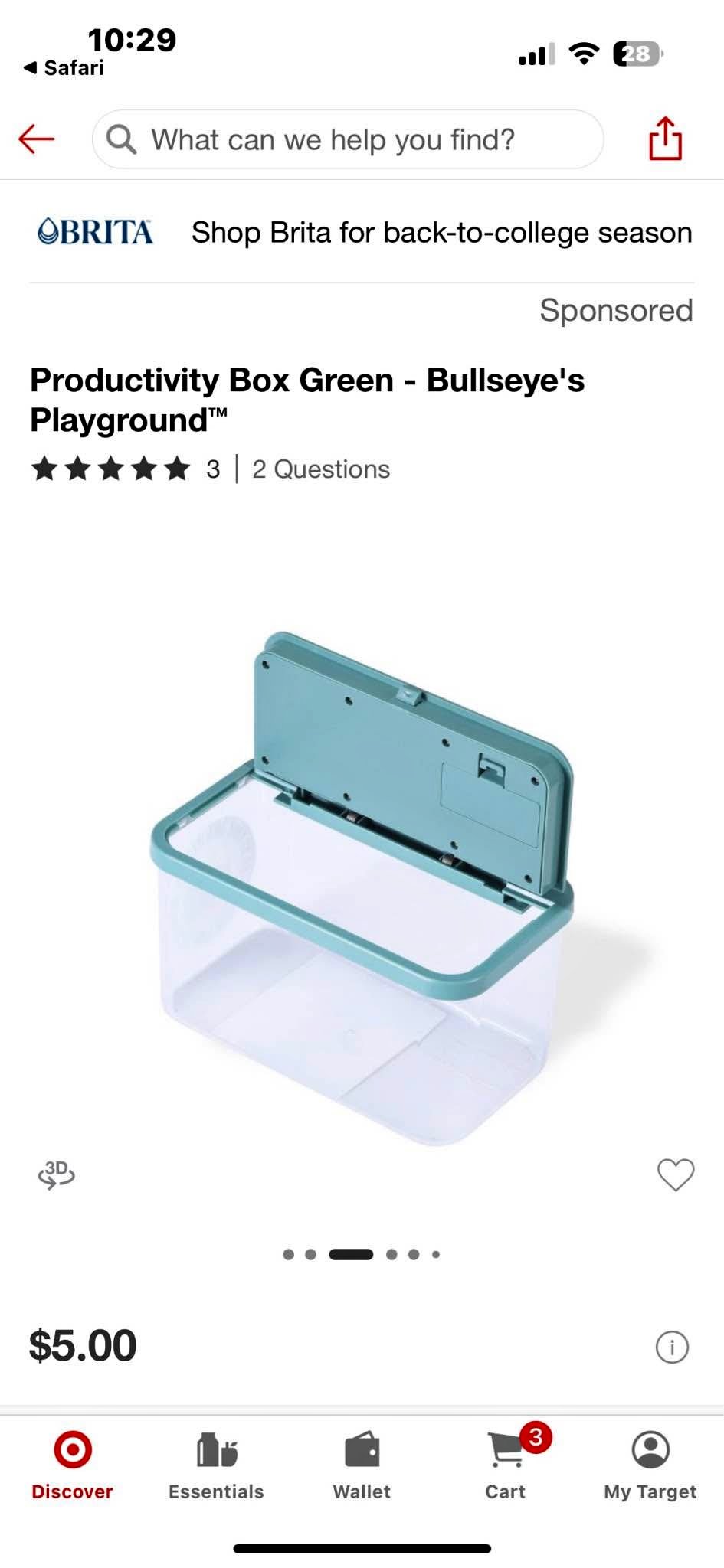 Target productivity Smart phone cage with timer