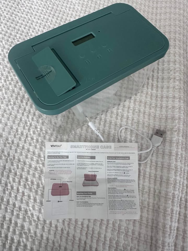 Target productivity Smart phone cage with timer - photo 4