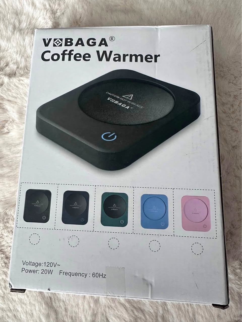 Vabaga coffee warm mug warmer NEW