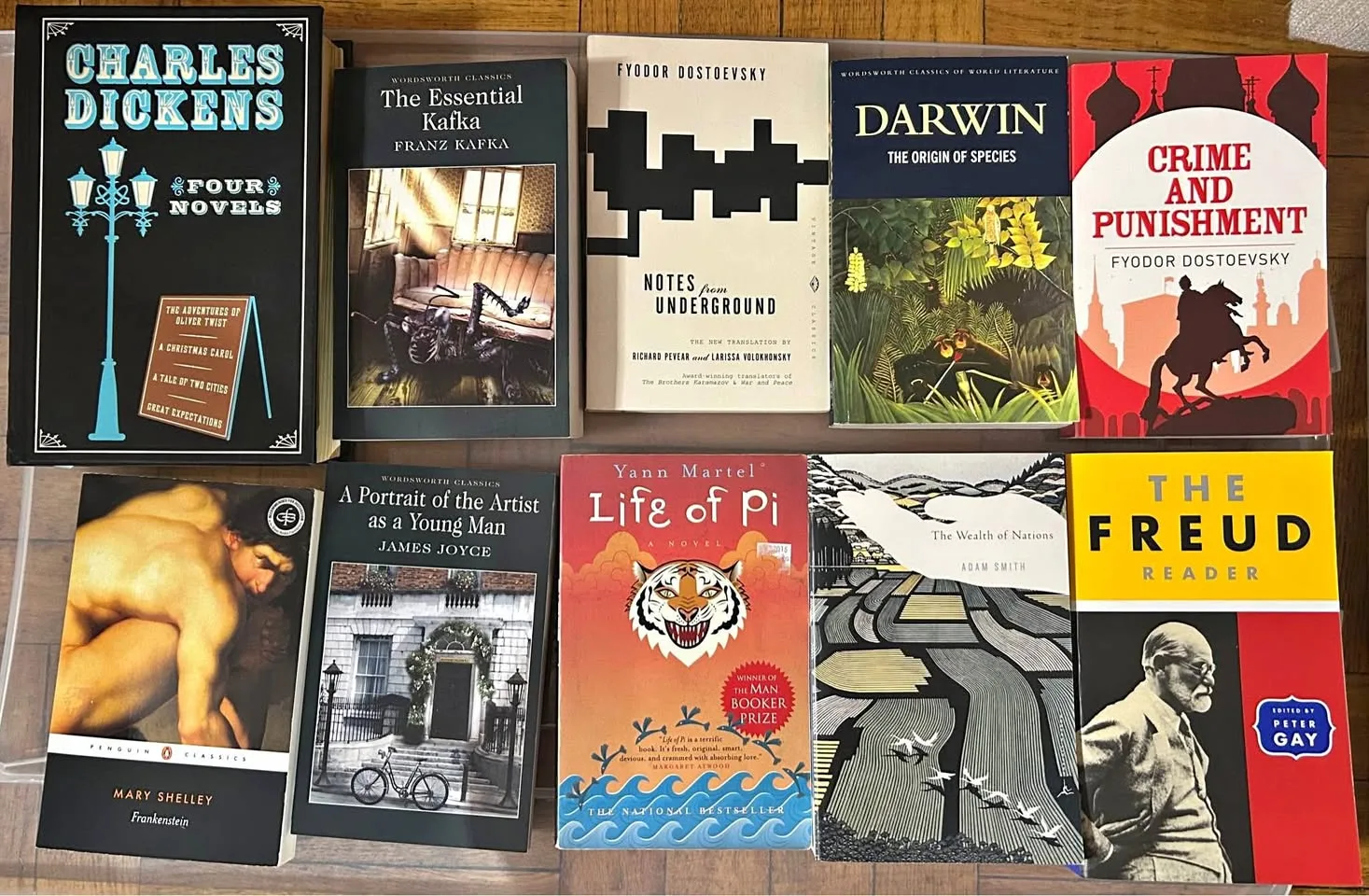 Books for $8 each
