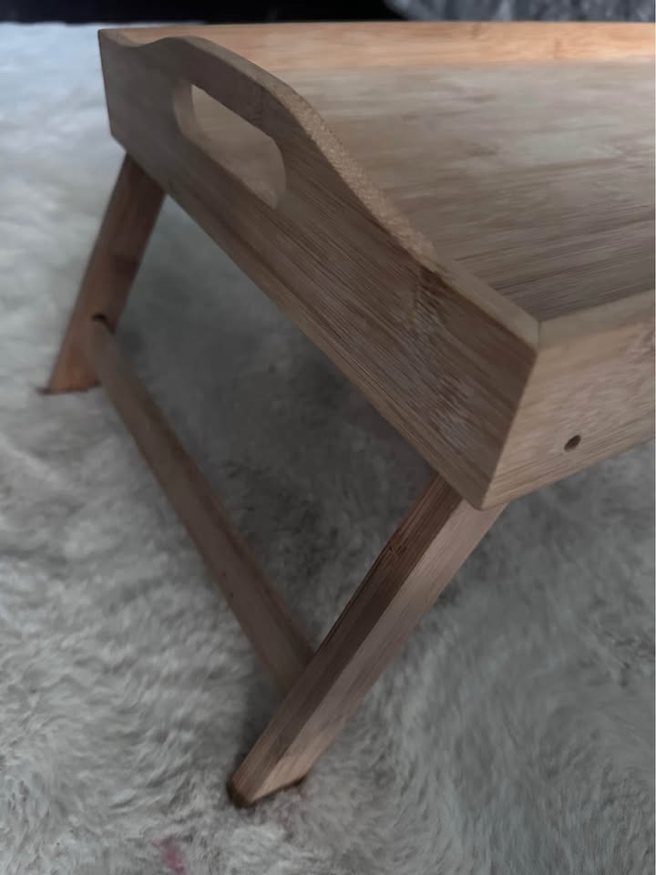 Bamboo bed tray - photo 2