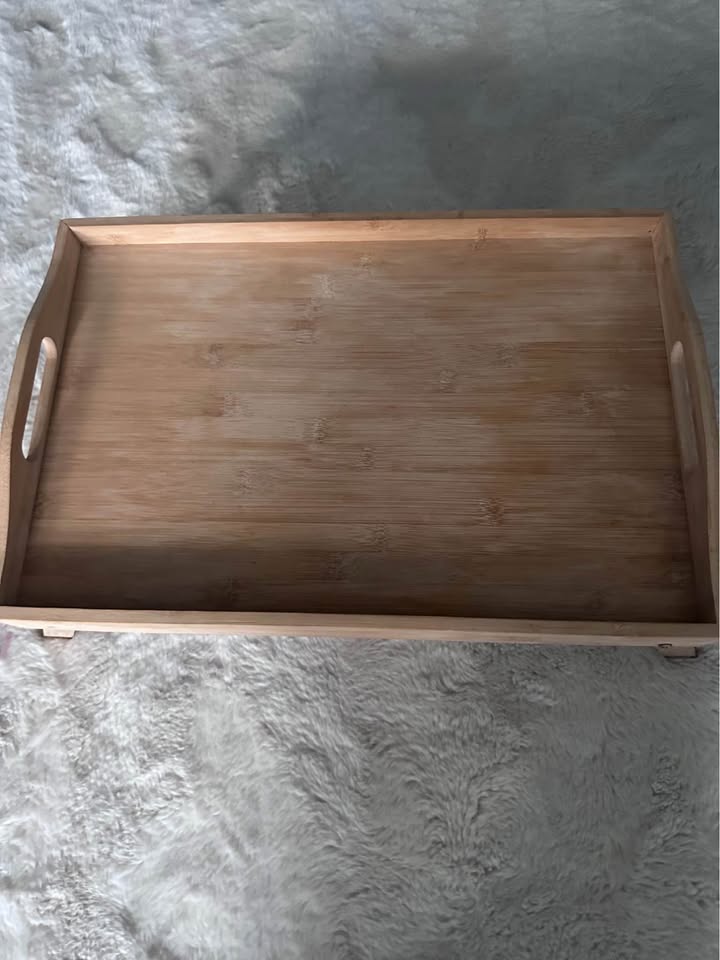 Bamboo bed tray - photo 4