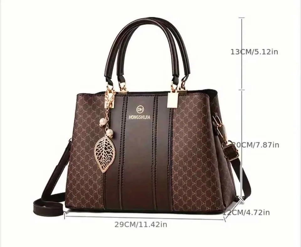 Brand new vintage fashion large capacity women hand bag image indicator(2)