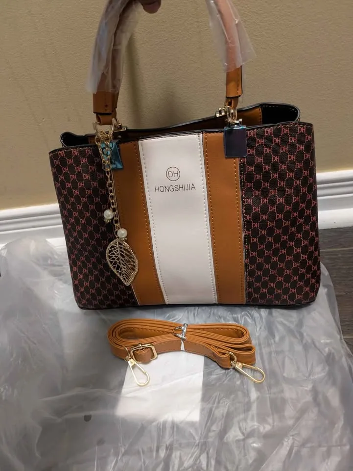 Brand new vintage fashion large capacity women hand bag image indicator(3)