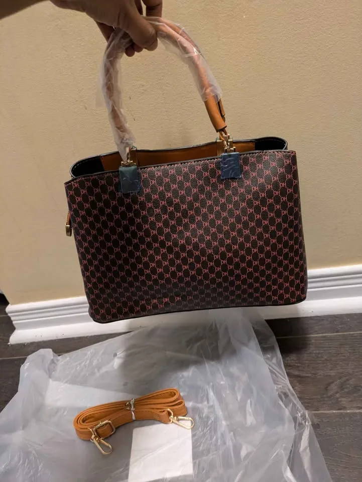 Brand new vintage fashion large capacity women hand bag image indicator(4)