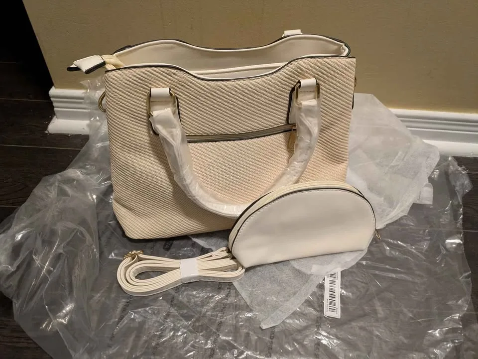 Brand new large capacity women tote bag with small purse image indicator(6)