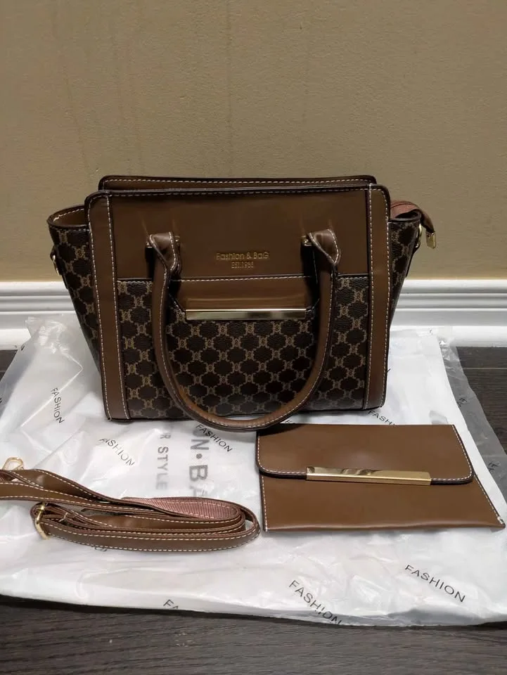 Brand new vintage floral large capacity tote bag image indicator(3)