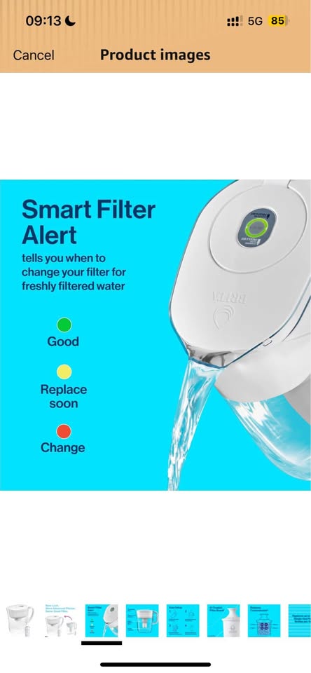Brita water filter (almost like new) - photo 4