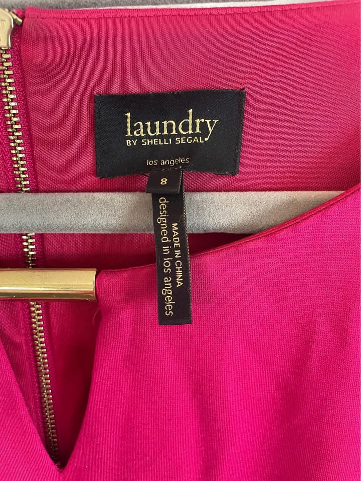 Laundry Shelli Segal Womens Pink dress - size 8 - photo 2