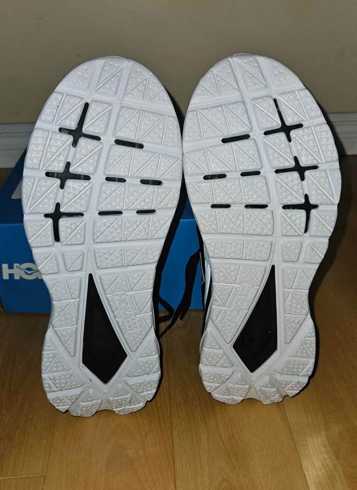 Hoka Profly X Running Shoes - Black/White size 10.5 - photo 3