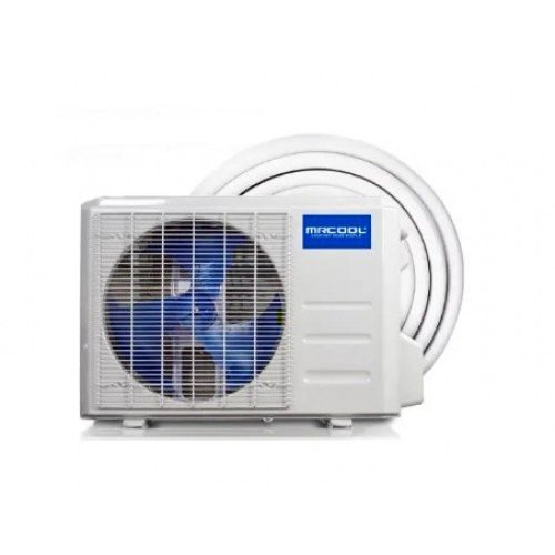 9K BTU Heat Pump Condenser 115v 19 SEER w/ 16ft Line Set