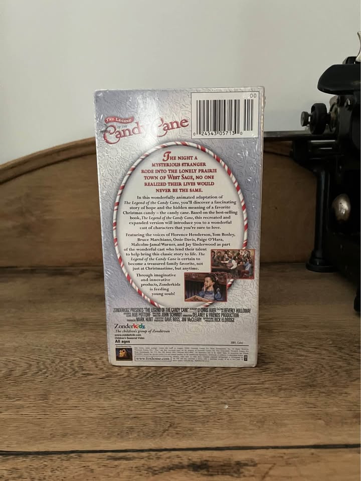 The Legend of the Candy Cane Book VHS - photo 3