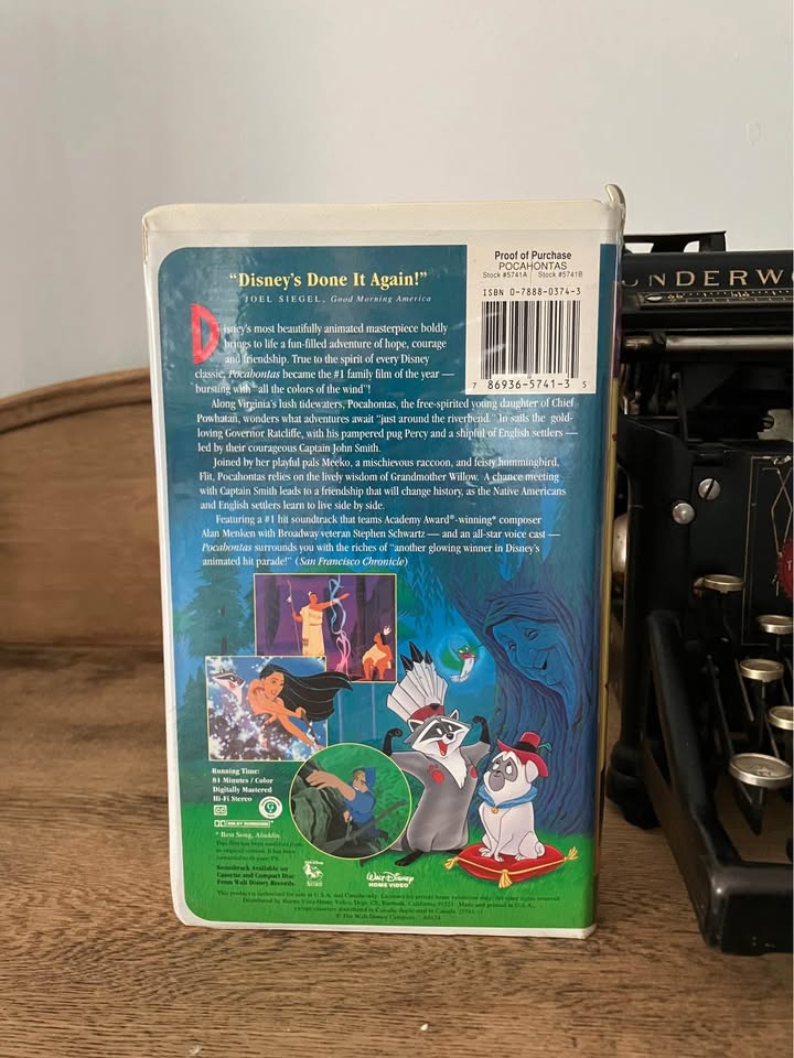 Pocahontas (VHS, 1996) - photo 2