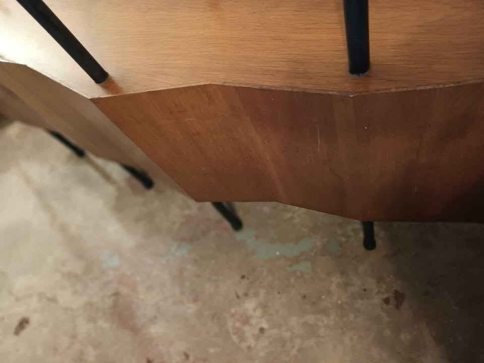 Mid-Century Bar and Original Stools from the 1960's - photo 3