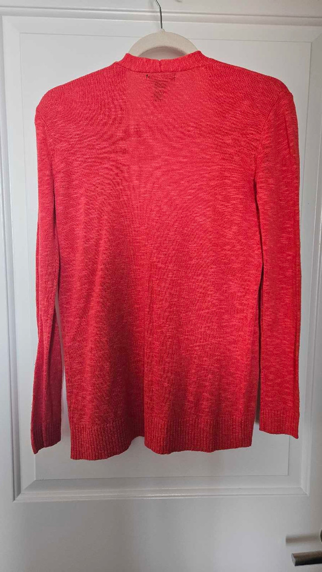 NEGOTIABLE - Gap Cardigan Sweater, Coral color, XS to S (2 to 4) - photo 3
