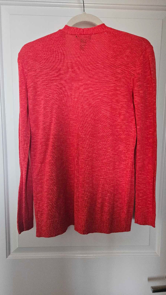 NEGOTIABLE - Gap Cardigan Sweater, Coral color, XS to S (2 to 4) - photo 4