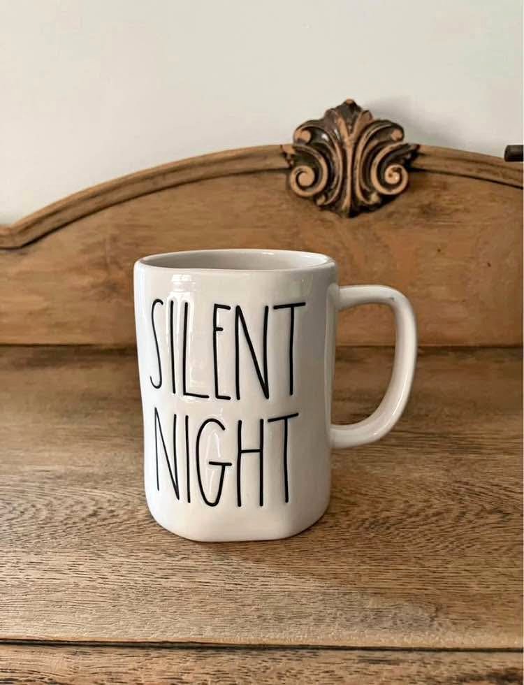 Rae Dunn Christmas Silent night Mug