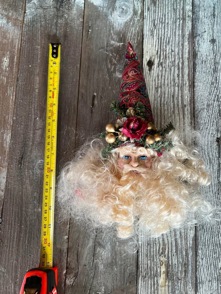 Vintage St. Nick Santa Christmas Ornament - photo 5
