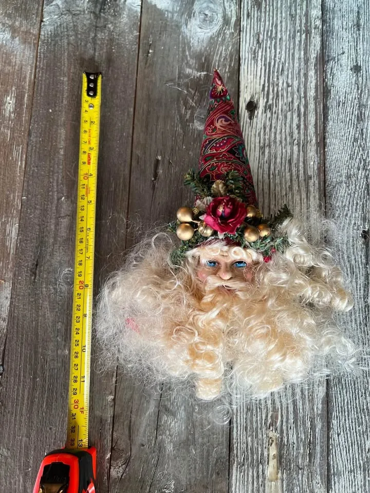 Vintage St. Nick Santa Christmas Ornament image indicator(5)