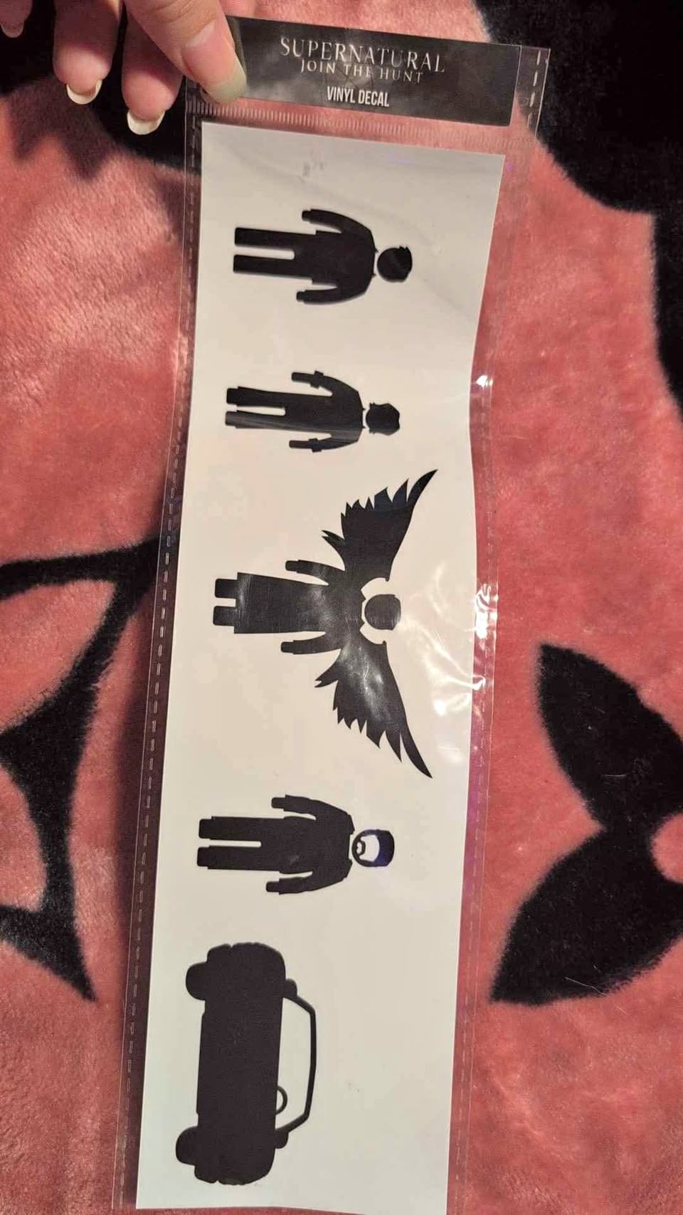 Supernatural car window decals