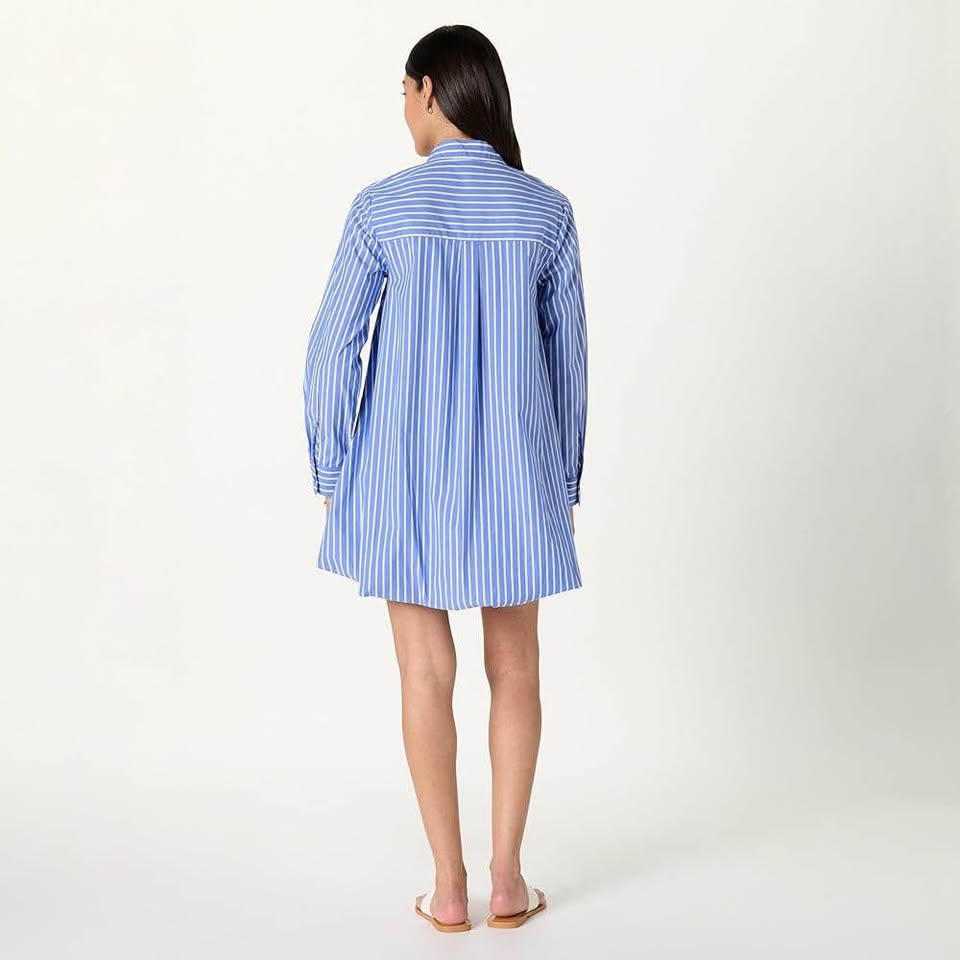 The Drop Women's Bubble Hem Shirtdress-XL - photo 5