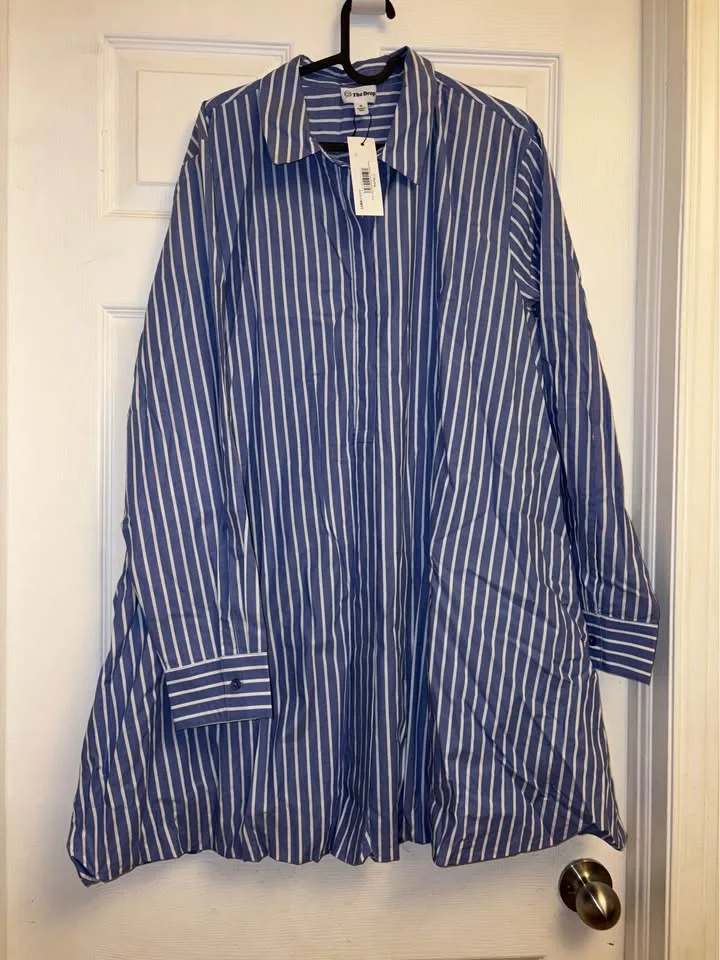 The Drop Women's Bubble Hem Shirtdress-XL image indicator(6)