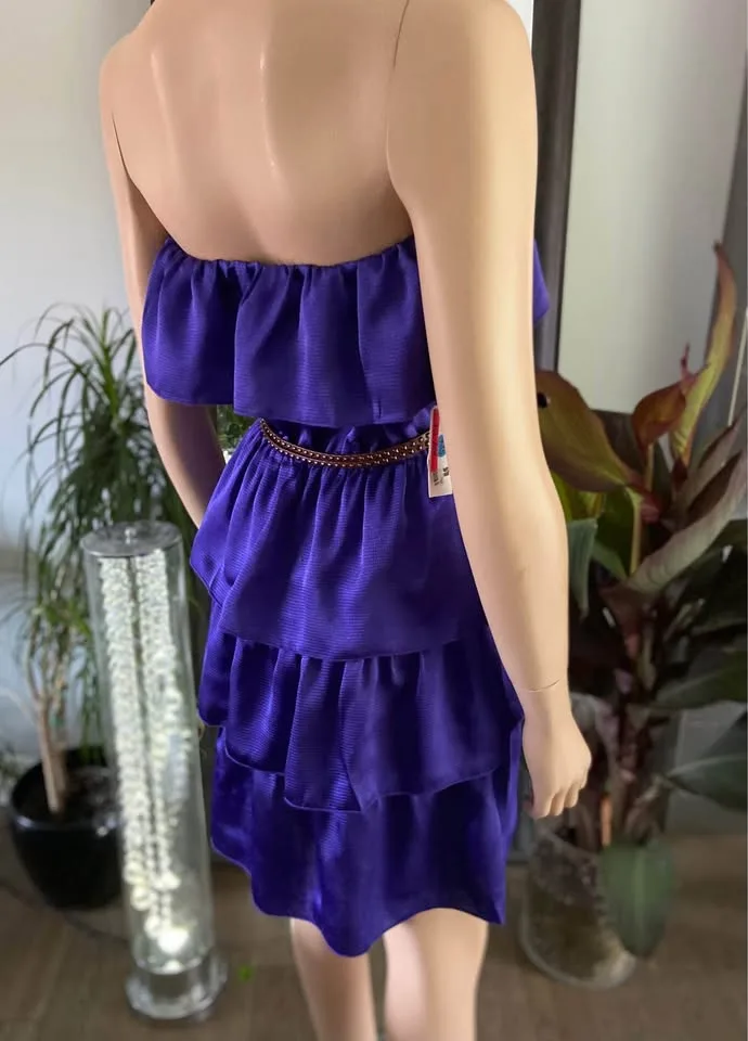NWT: Laundry Violet Strapless Cocktail Dress S & XL image indicator(5)