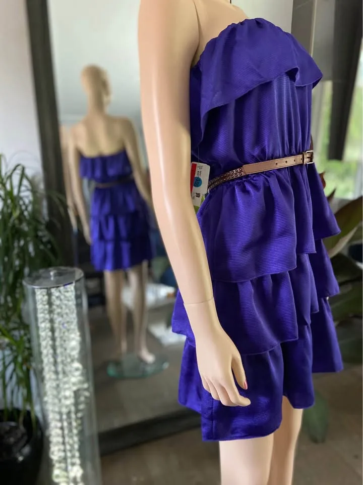 NWT: Laundry Violet Strapless Cocktail Dress S & XL image indicator(8)