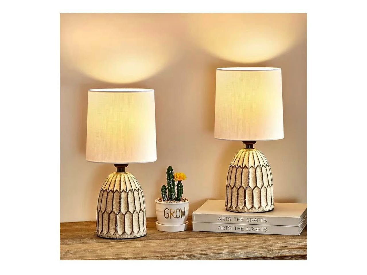 Ceramic Lamps Set of 2