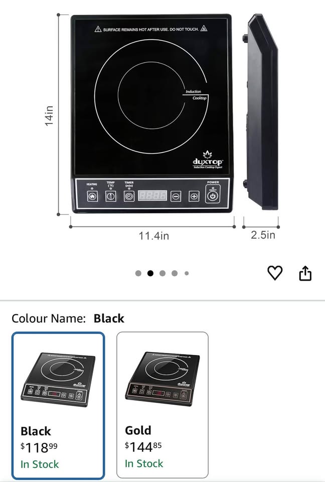 Portable Induction Cooktop - photo 2