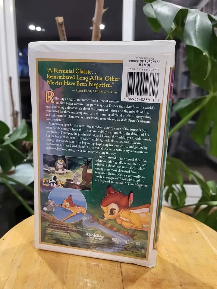 VHS movies - Bambi image indicator(2)