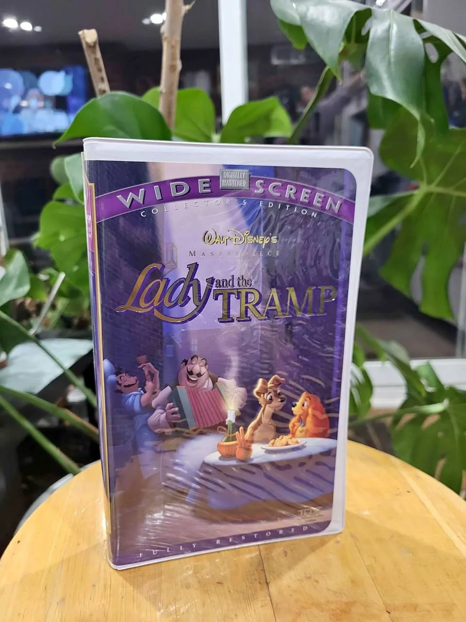 VHS tape - Lady and the Tramp