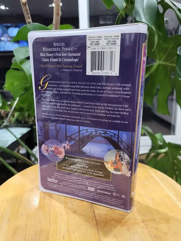 VHS tape - Lady and the Tramp image indicator(2)