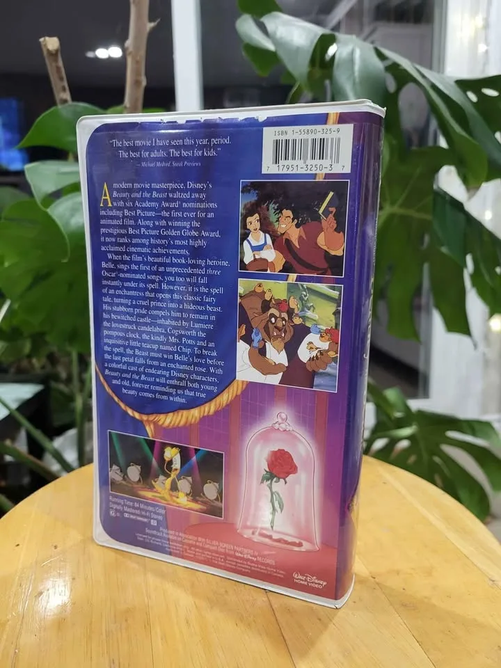 VHS tape - Beauty and the Beast image indicator(2)