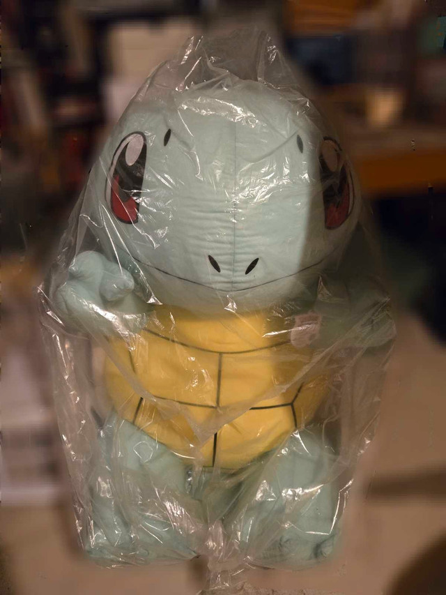 Brand new 43" Pokemon Squirtle Jumbo Plush