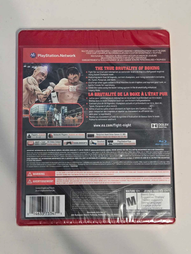 *SEALED* Fight Night Champion PS3 - photo 2
