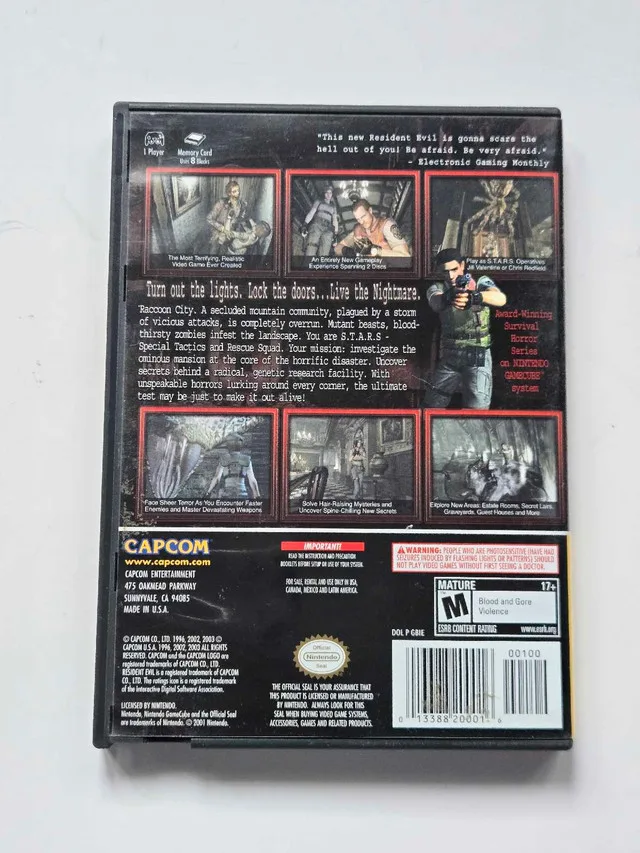 Resident Evil [Players Choice] Gamecube Complete image indicator(2)