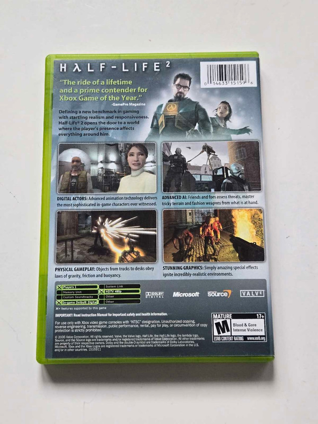 Half Life 2 Xbox - photo 2