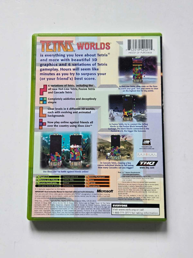 Tetris Worlds Xbox - photo 2