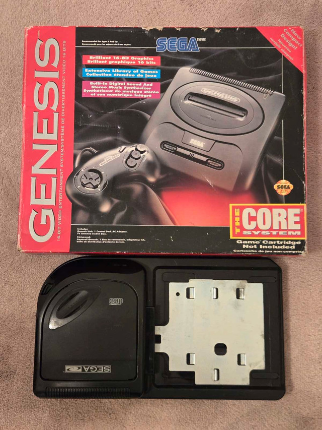 Sega Genesis Model 2 + Sega CD