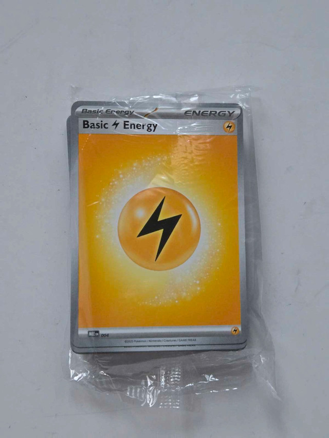 Opened Pokemon Enery Card Deck