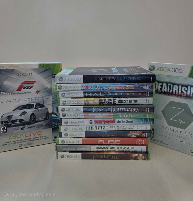 Sealed Xbox 360 Game Lot