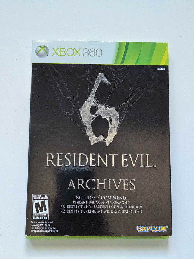 *SEALED* Resident Evil 6 Archives Xbox 360